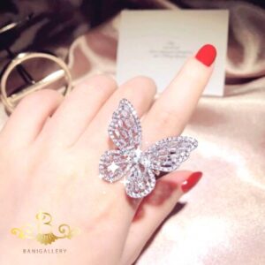 انگشتر پروانه ای زیبا